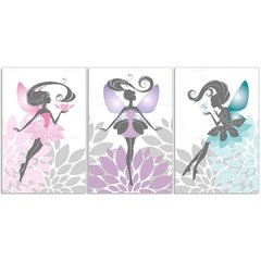 FADAS FLORES PLACAS DECORATIVAS - comprar online