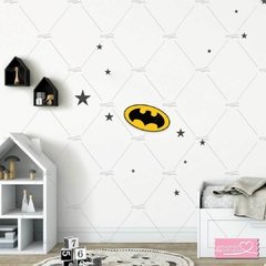 ESCUDO BATMAN BABY - PLACA MDF DECORAÇÃO INFANTIL