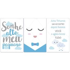 CÍLIOS PLACAS DECORATIVAS MENINO - comprar online