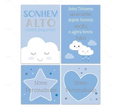 SONHEM ALTO PLACAS DECORATIVAS INFANTIL IRMÃOS GEMÊOS na internet