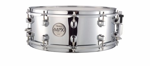 Mapex Mpst4550 Redoblante De Acero 14x5.5, 10 Torres Cromado