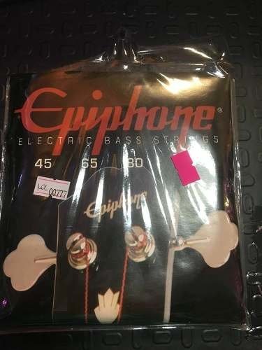 Encordado Para 4 Cuerdas P/ Bajo 045 Epiphone