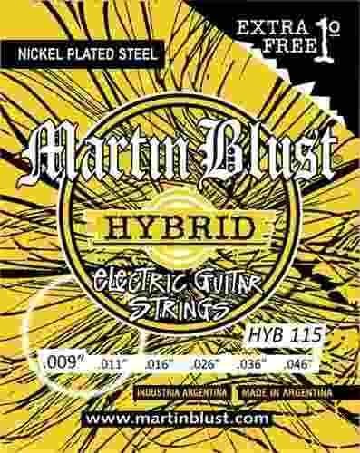 Encordado Guitarra Eléctrica Hibrido 09 Martin Blust Oferta