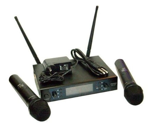 Microfono Inalambrico Uhf Ross Mu626 Doble De Mano - comprar online