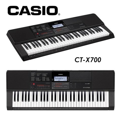 Teclado Organo Casio Ct X700 5 Octavas Sensitivo - comprar online