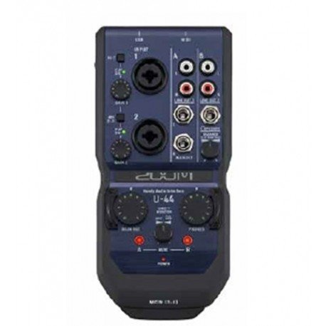 Zoom U-44 Interfaz De Audio Portátil De 4 Canales + Grabador