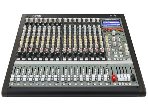 Mixer Hibrido Analogo/digital 24 Canales Korg MW-2408