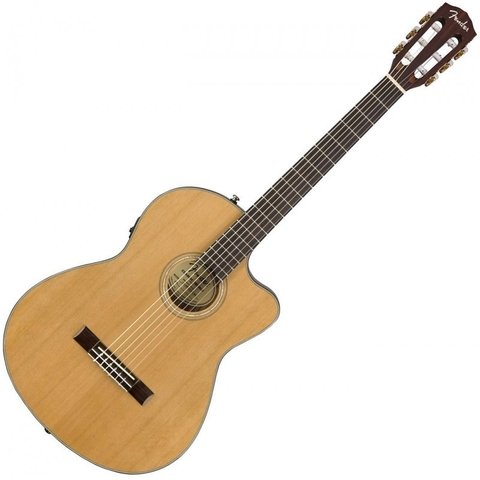 Guitarra Criolla - Clásica Fender Cn-140sce Con Estuche