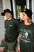 Remera verde militar "Killing" en internet