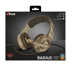 Auricular Trust Gxt 310 Radius Gaming Headset Camo