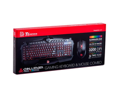 Imagen de Combo Teclado y Mouse Tt eSPORTS CHALLENGER Prime RGB