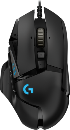 Mouse Gamer Logitech Hero G Series G502 RGB