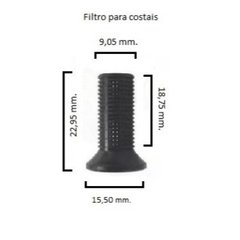 FILTRO PARA BICOS COSTAIS JACTO/GUARANY (KIT 5 PÇS.) - COD.1592139 - comprar online