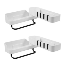 Estante Esquinero Autoadhesivo Para Cocina Ducha Baño