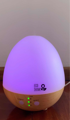 Humificador Difusor Eggy Aromático Esencias Aceites Con Luz en internet