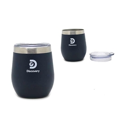 Mate con Tapa Discovery Azul Con Bombilla Incluida - Take it