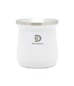 Mate Discovery Vaso Doble Capa Acero Inoxidable Blanco