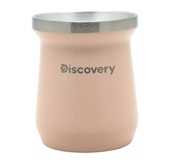 Mate Discovery Vaso Doble Capa Acero Inoxidable Rosa, Negro, Verde, Azul y Agua