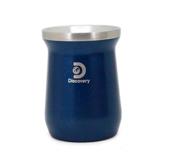 Mate Discovery Vaso Doble Capa Acero Inoxidable Azul