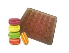 Molde De Silicona Para Macarrones 30 Macarons Placa Silicona - comprar online