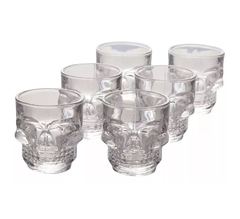 Set de 6 Vasos Shot Calaveras - tienda online