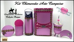 Kit Chimarrão (Mateira) Laço Comprido Rosa - comprar online