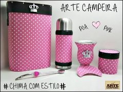 Kit Chimarrão (Mateira) Poa Rosa - comprar online