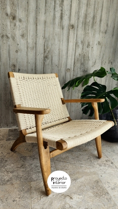 Poltrona CH 25 Carl Hansen Roble