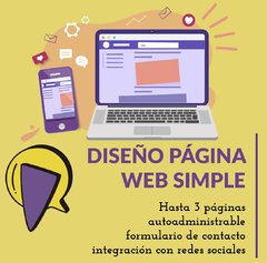 Diseño de página web simple