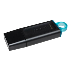 Pen Drive DataTraveler Exodia 64GB Kingston com Conexão USB 3.2, Preto/Azul - DTX/64GB na internet