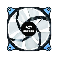 Cooler Fan F7-L130BL Storm 12CM 30 Led C3Tech, Com LED Azul, Conector Molex 4 Pinos, Placa-Mãe 3 Pinos, 20 mil horas na internet