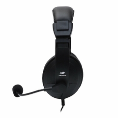 Fone Com Microfone USB Voicer Comfort PH-320BK C3Tech - comprar online