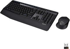 kit Teclado e Mouse sem fio Logitech MK345 , Teclado com Apoio e Mouse Destro, USB, Pilhas Inclusas, ABNT2 - 920-007821