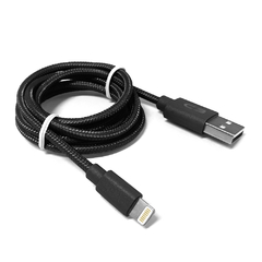 CABO USB-LIGHTNING 2M 2A CB-L21BK C3PLUS - comprar online