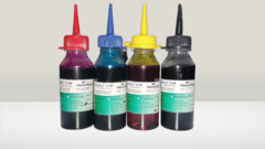 kit de Tintas COMPATIVES COM IMPRESSORAS HP-1215 ,HP 2776 / 400ml Qualy Ink Preta, amarela , azul, vemelha