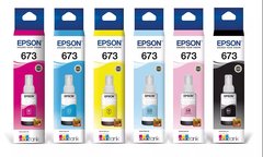 Tinta Epson T673 T673120 Preto L800 L805 L850 Original 70ml - comprar online