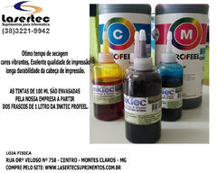 REFIL DE TINTA EPSON PRETO CORANTE PRETO INKTEC 100 ML