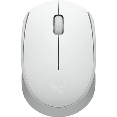 Mouse sem fio Logitech M170 com Design Ambidestro Compacto, Conexão USB e Pilha Inclusa, Branco - 910-006864