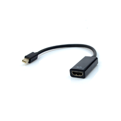 Cabo Adaptador Mini Displayport P/ HDMI Modelo ADP-104BK PlusCable Cabo: 15 Cm, Vídeo 3D, DisplayPort 1.1 para HDMI 1.4 na internet