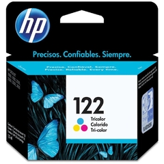 Cartucho HP 122 Colorido Original (CH562HB) Para HP DeskJet 1000, 2050, 3050, 2000 CX 1 UN