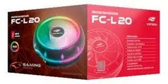 Kit Cooler Fan F7-L600RGB C3Tech fans silenciosos de alto desempenho, LED duplo 1- Controladora 1- Controle remoto - comprar online
