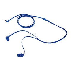 FONE DE OUVIDO INTRA H100 AZUL HP auriculares confortaveis e um cabo flat flexivel na internet