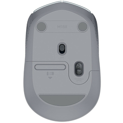 Mouse Óptico sem fio M170 Logitech 2.4 GHz - Prata 1000 dpi - comprar online