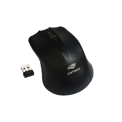Mouse S/fio Rc/nano M-w20bK C3tech Preto, Nano USB, resolucao de ate 1000 dpi, ate 12 metros, Plug and Play - comprar online