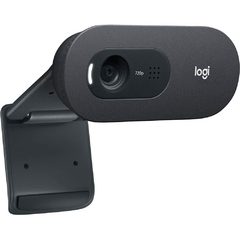 Webcam Logitech C505 HD 720p USB com Microfone Embutido Omnidirecional - Preto - comprar online