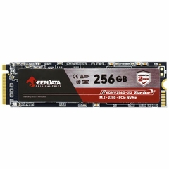 SSD Keepdata M.2 256GB NVMe - KDNV256G-J12 leitura e gravação de até 2400 Mb/s e 1700 Mb/s