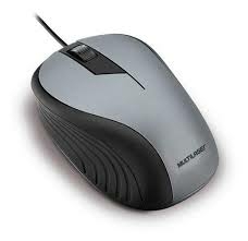 Mouse Com Fio Wave Conexão Usb 1200dpi Cabo de 130cm 3 Botões Textura Emborrachada Cinza - MO225 - comprar online