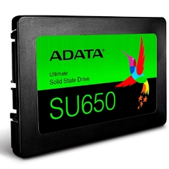 SSD Adata SU650, 512GB, SATA III 6GB/s, Leituras 520MB/s, Gravacao 450MB/s, ASU650SS-512GT-R