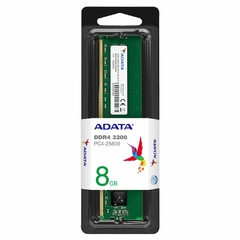 MEMORIA 8GB DDR4 3200MHZ 1.2V ADATA - DESKTOP - AD4U32008G22-SGN