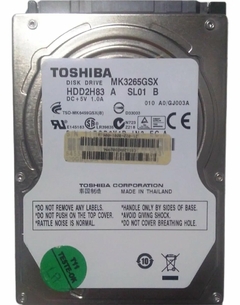 HD interno Toshiba MQ01ABD Series MQ01ABD032 - 320GB - para notebook USADO